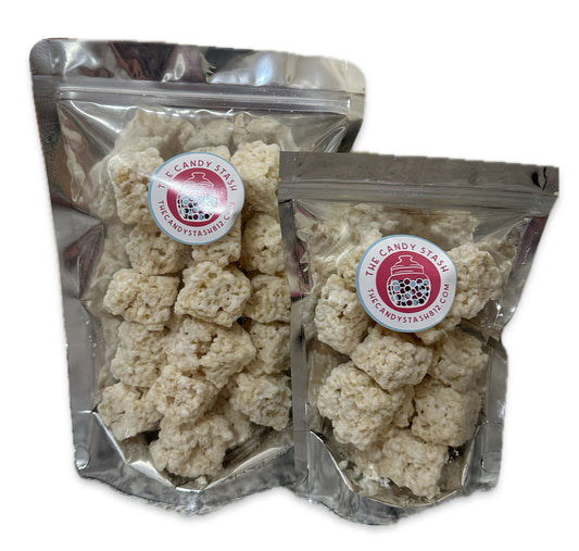 Freeze Dried Crispy Rice Treat Squares